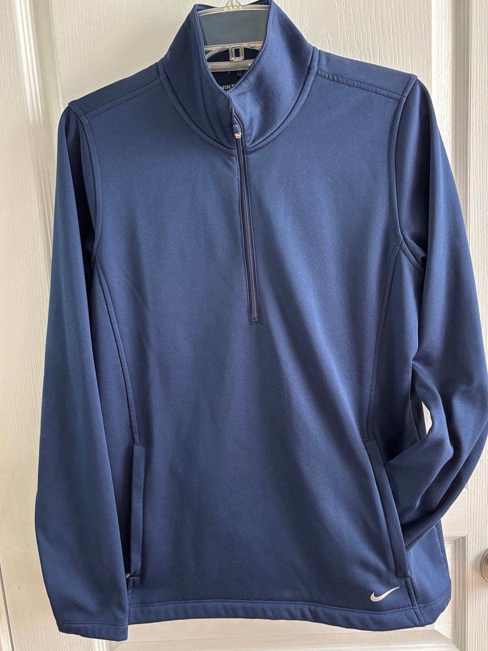 Nike Navy Tour Performance Quarter-Zip Pullover